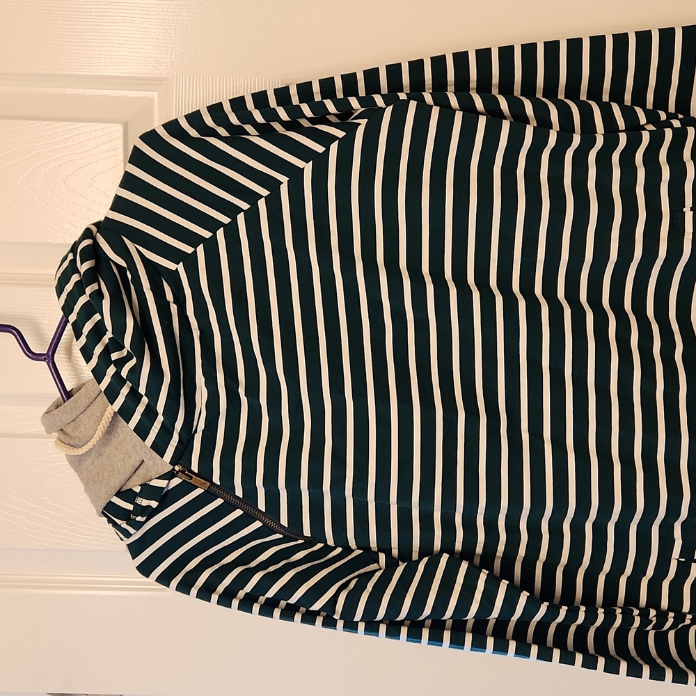 EUC Doublehood hoodie Line It Up Spruce